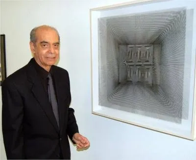 Retrato de Almir da Silva Mavignier.