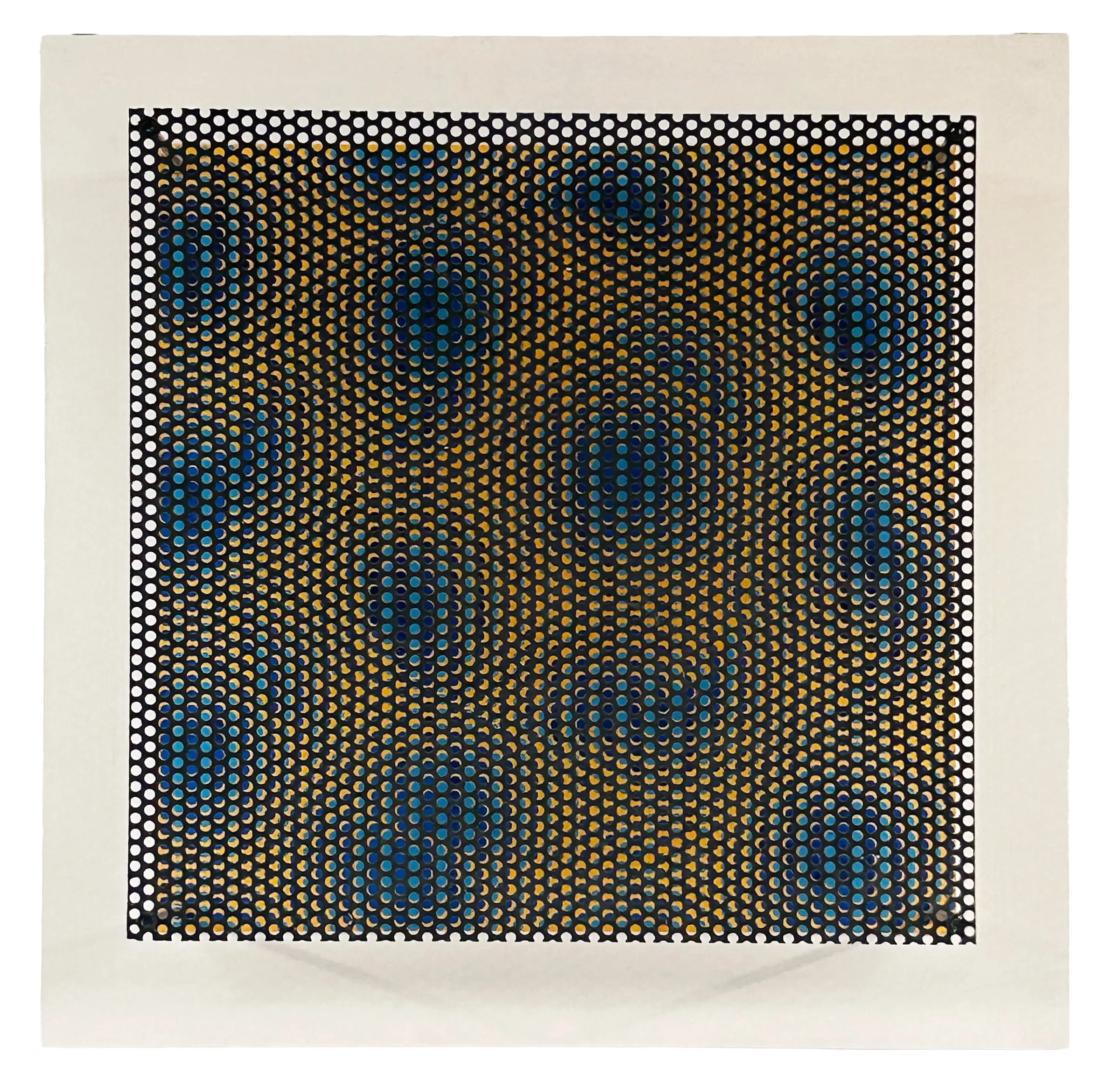 Interferencia del Color No. 1081, obra de Antonio Asis