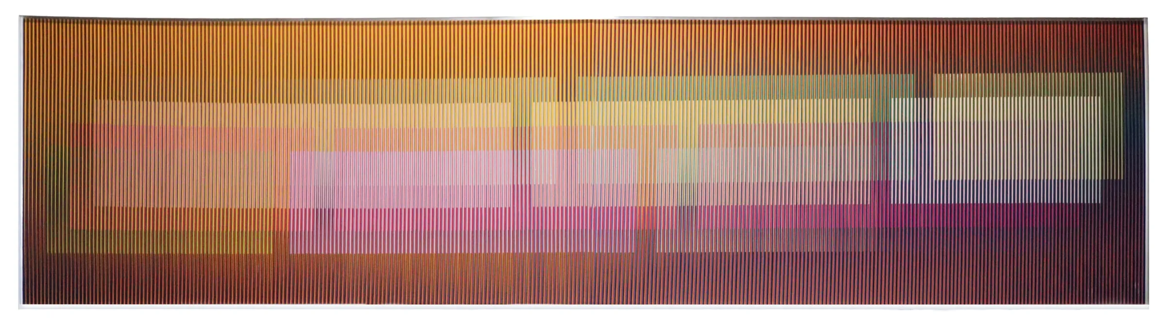 Physichromie No. 1527, obra de Carlos Cruz-Diez