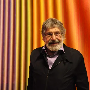 Retrato de Carlos Cruz-Diez.