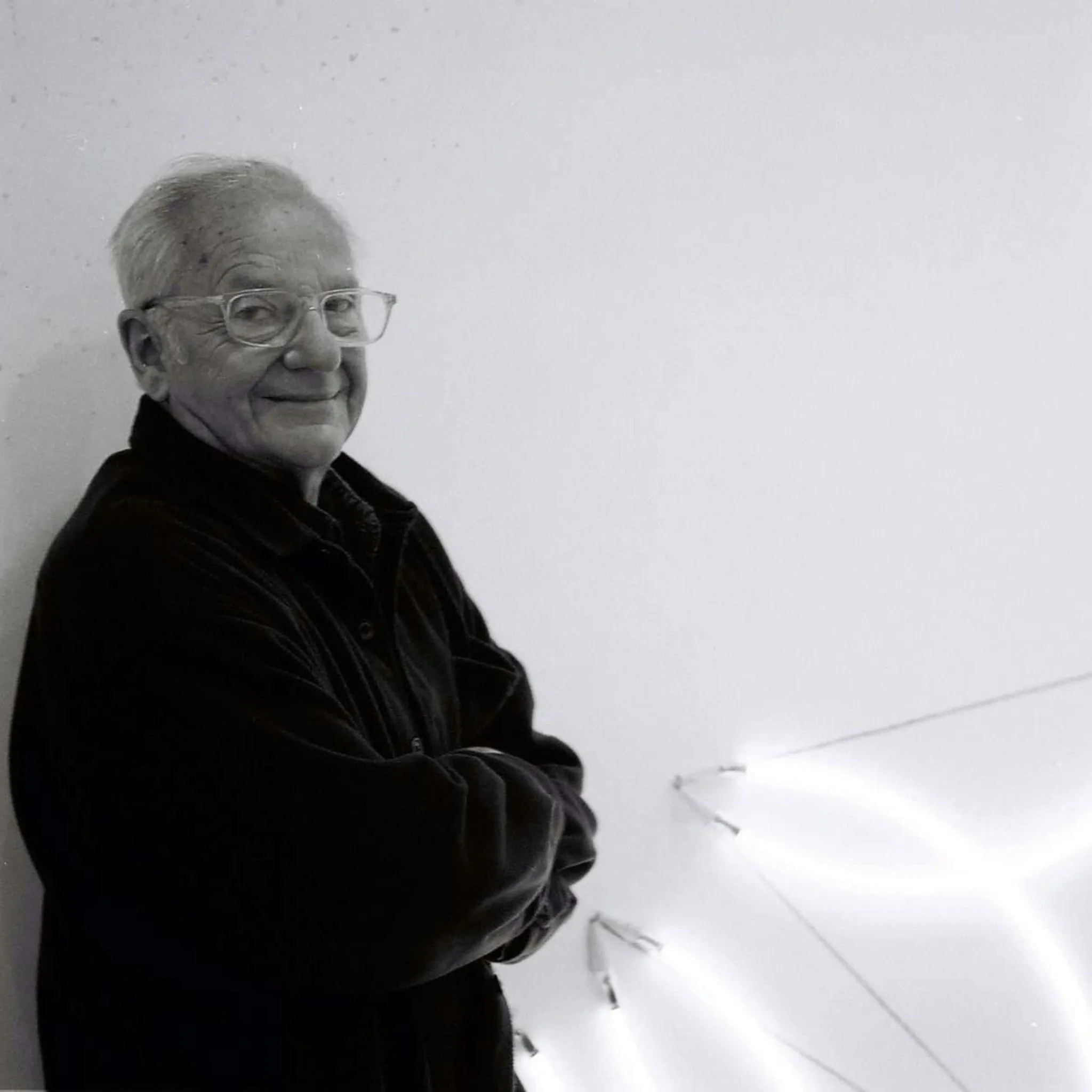 Retrato de François Morellet.