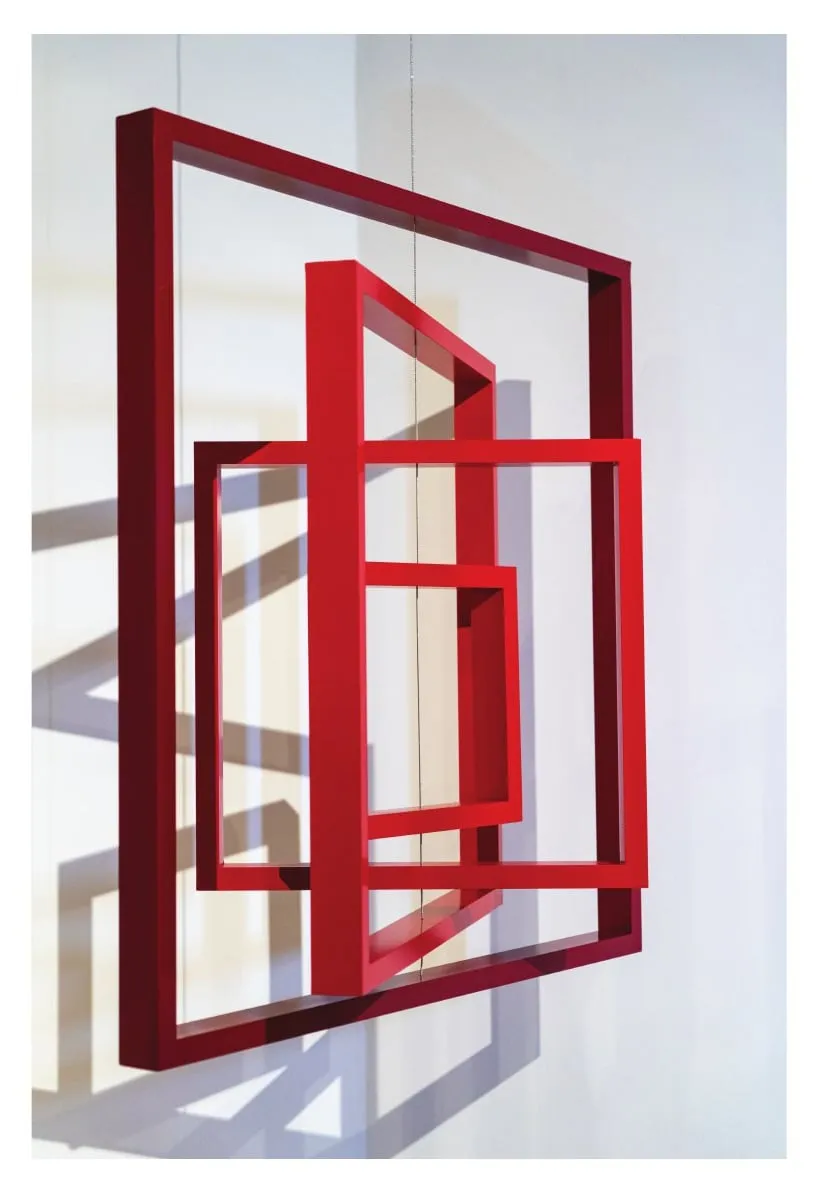Homenaje al Cuadrado de Joseph Alberts, obra de José Dávila