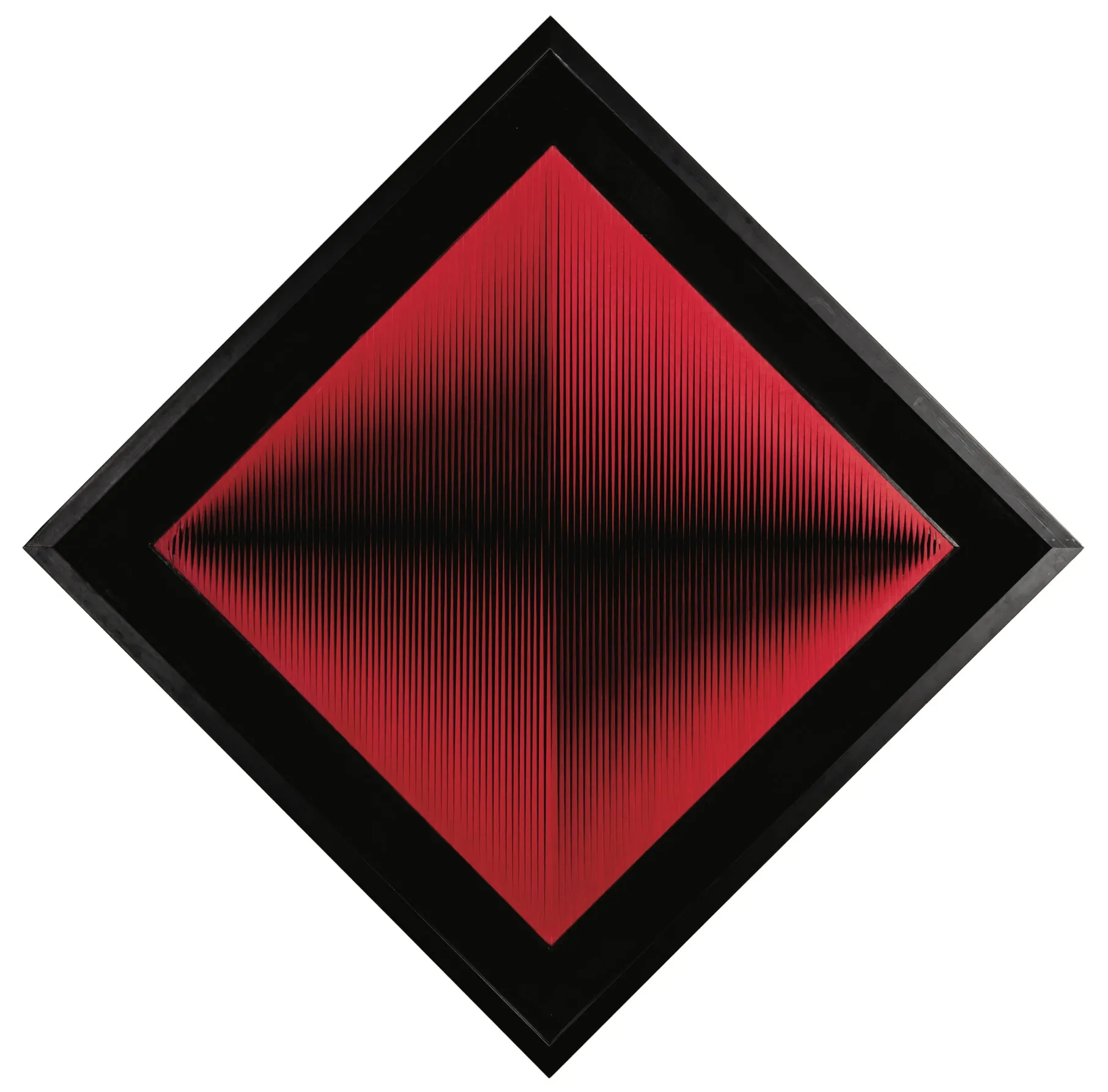 Superficie Visuale (Rosso), obra de Toni Costa