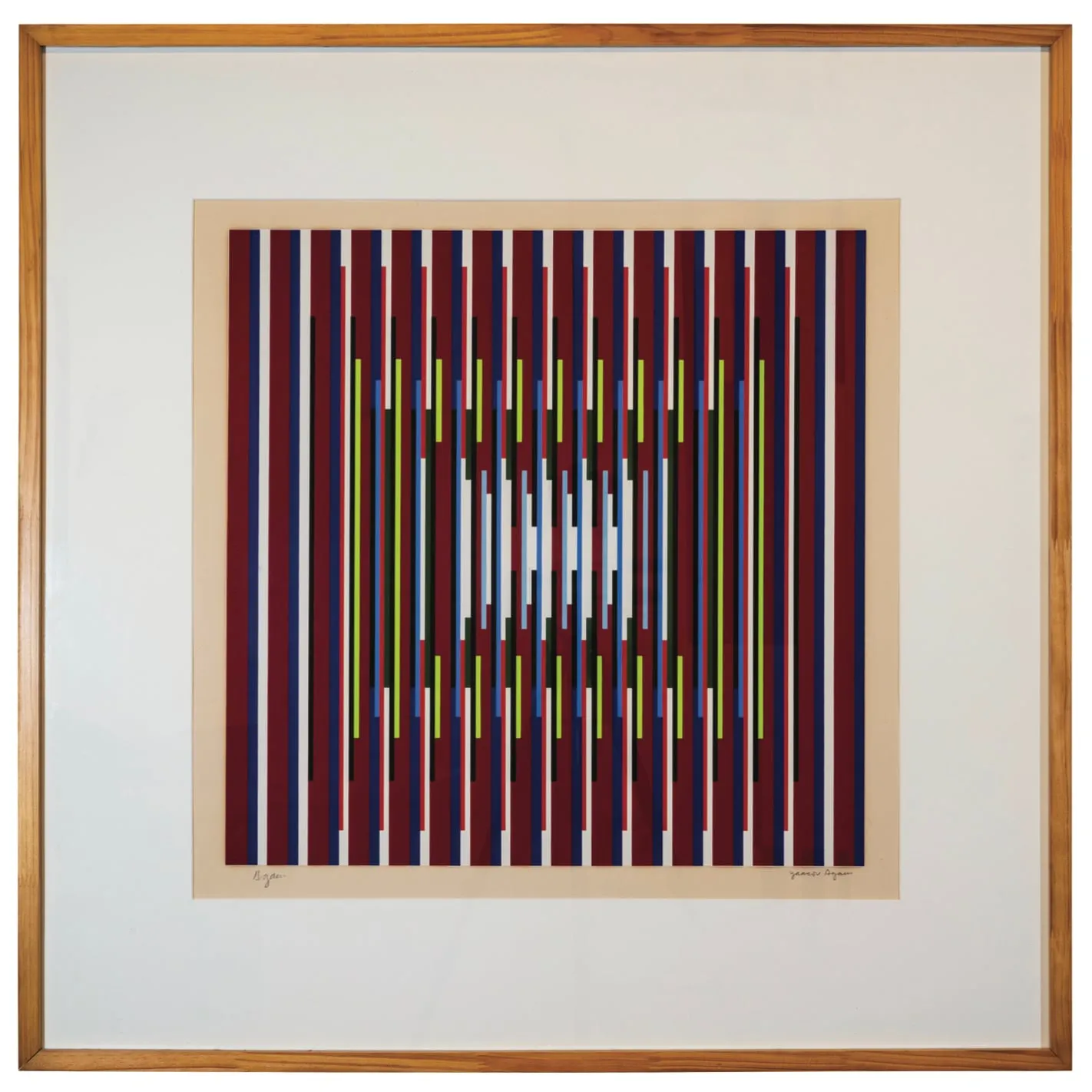 Sin Título, obra de Yaacov Agam